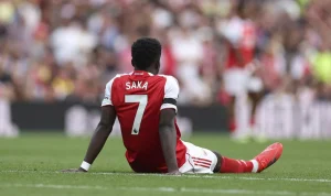 Arsenal Dihantam Krisis Cedera, Odegaard dan Saka Diragukan Hadir di Laga Penentu vs Manchester City