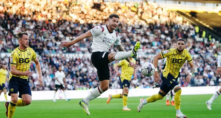 Banel Membawa Derby County Raih Kemenangan Tipis 1-0 atas Oxford United, Harapan Play‑off Masih Terjaga