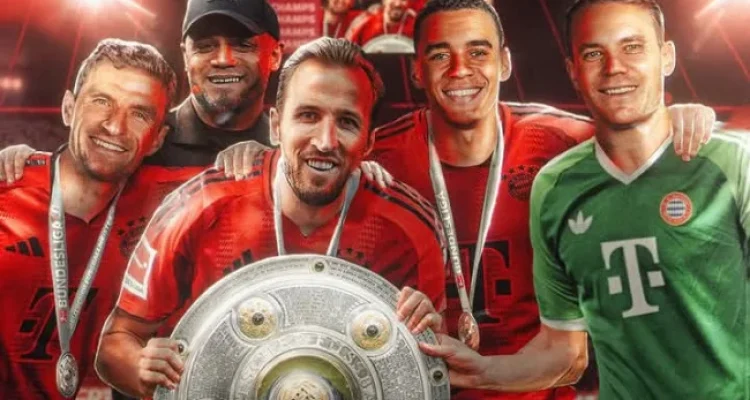Bayern Munchen Juara Bundesliga 2025/2026: Mesin Gol Kompany dan Kane Pimpin Treble Impian