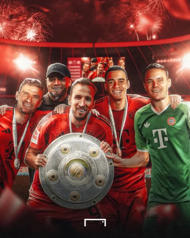 Bayern Munchen Juara Bundesliga 2025/2026: Mesin Gol Kompany dan Kane Pimpin Treble Impian