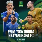 Bhayangkara FC Bangkit dengan Comeback Dramatis 2-1 atas PSIM Yogyakarta, Masuk Empat Besar BRI Super League