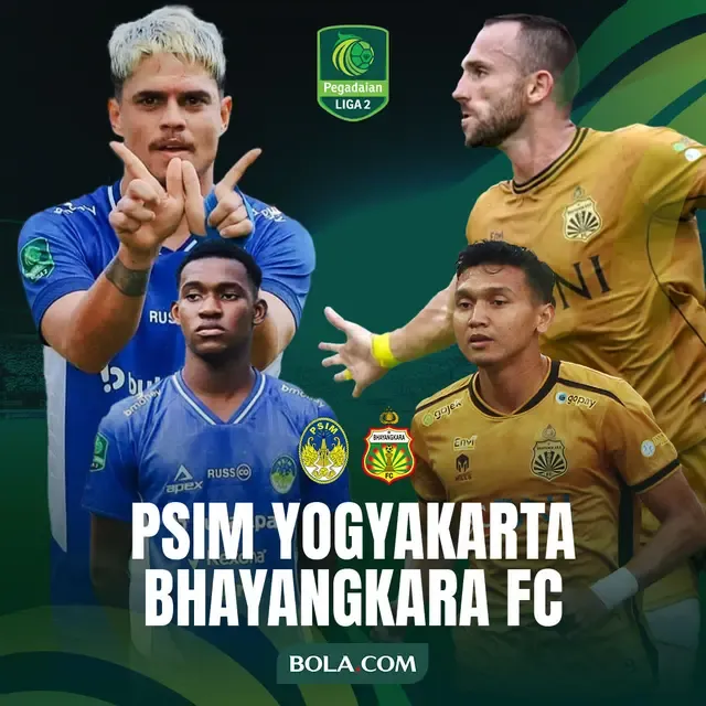 Bhayangkara FC Bangkit dengan Comeback Dramatis 2-1 atas PSIM Yogyakarta, Masuk Empat Besar BRI Super League