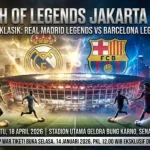 Clash of Legends Jakarta 2026 Bikin Geger GBK: Kluivert Kembali, Ronaldo Bernostalgia!
