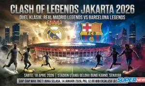 Clash of Legends Jakarta 2026 Bikin Geger GBK: Kluivert Kembali, Ronaldo Bernostalgia!