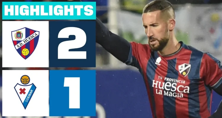 Eibar Kalahkan Huesca 2-1, Mendekatkan Posisi Promosi LaLiga Hypermotion