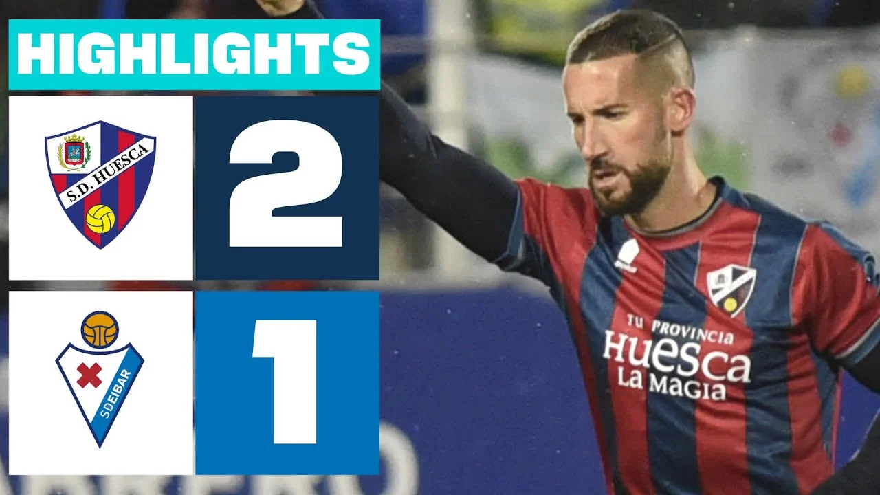 Eibar Kalahkan Huesca 2-1, Mendekatkan Posisi Promosi LaLiga Hypermotion
