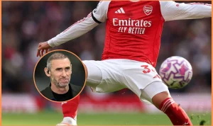 Gary Neville Kritis Tajam pada Penurunan Performa Martin Zubimendi, Keown Membela Sang Gelandang