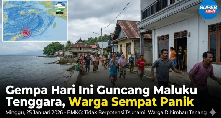 Gempa 5.1 Guncang Maluku Tenggara, Ancaman Susulan di Nias Utara