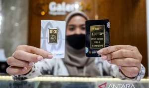 Harga Buyback Emas Antam, UBS, dan Galeri24 Turun Drastis di Pegadaian