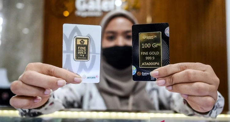 Harga Buyback Emas Antam, UBS, dan Galeri24 Turun Drastis di Pegadaian