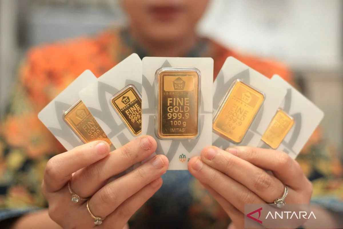 Harga emas Antam hari ini turun tipis, detail harga jual dan buyback 29 April 2026