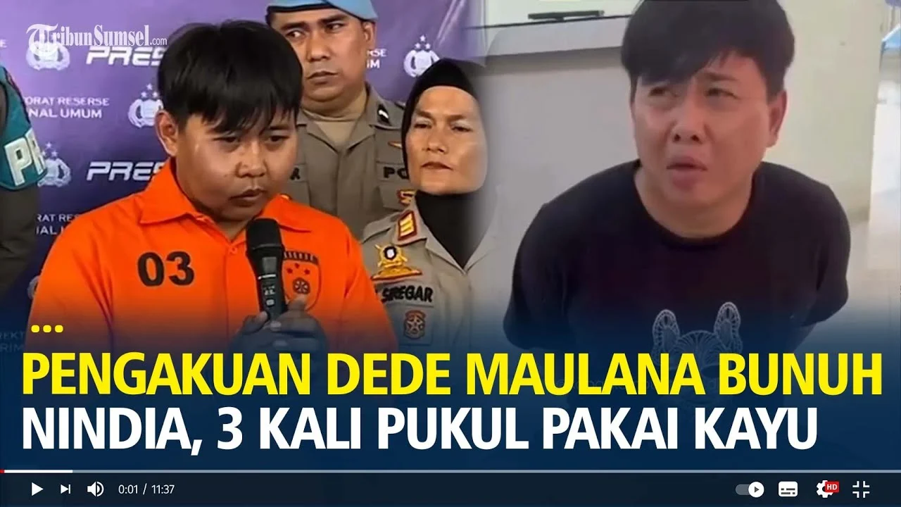Ibunda Nindia Novrin Geger di PN Jambi, Dede Maulana Divonis 19 Tahun Penjara