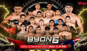 Jadwal Byon Combat 7: Semua Pertarungan Seru 25 April 2026 yang Wajib Ditonton