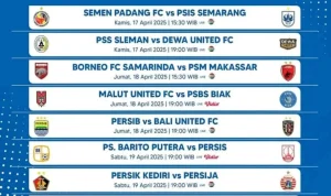 Jadwal Liga 1 2025/2026: Semua Pertarungan Krusial Menjelang Akhir Musim