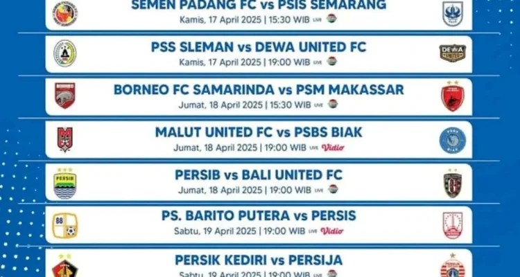 Jadwal Liga 2 2025/2026: Laga Krusial di Pekan 27-30, PSIS Semarang dan Persikad Depok Siap Guncang Papan Klasemen