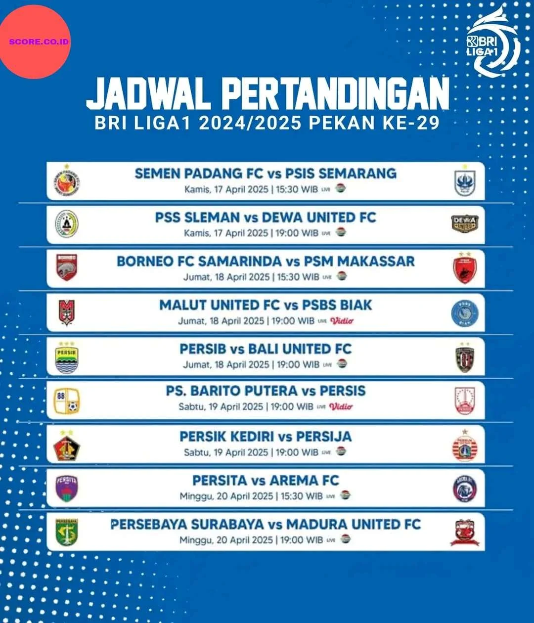 Jadwal Liga 2 2025/2026: Laga Krusial di Pekan 27-30, PSIS Semarang dan Persikad Depok Siap Guncang Papan Klasemen