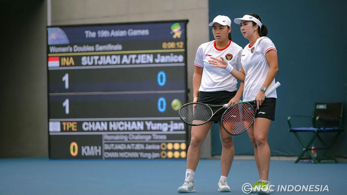Janice Tjen Bawa Tim Tenis Putri Indonesia Raih Tiket Playoff Billie Jean King Cup 2026, Sejarah Baru Terukir