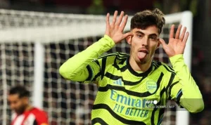 Kai Havertz Bikin Gempar: Gol Penyeimbang di Laga Penentu Arsenal vs Man City