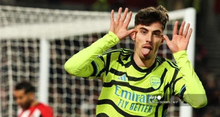 Kai Havertz Bikin Gempar: Gol Penyeimbang di Laga Penentu Arsenal vs Man City