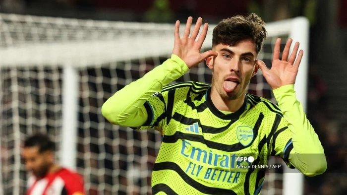 Kai Havertz Bikin Gempar: Gol Penyeimbang di Laga Penentu Arsenal vs Man City