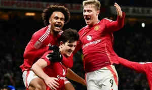 Leeds United Menang Dramatis 2-0 atas Manchester United di Old Trafford, Okafor Jadi Bintang