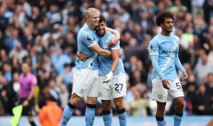 Manchester City Rebut Arsenal: Haaland’s Awal Gol Bawa Kemenangan Tipis atas Burnley dan Puncaki Klasemen