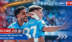Manchester City Siap Genggam Gelar: Formasi 4‑2‑3‑1, Tekanan Asterisk, dan Jadwal Penentu