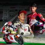 Mario Aji dan Veda Ega Pratama Berbagi Posisi 17 di Starting Grid Moto2 Spanyol 2026