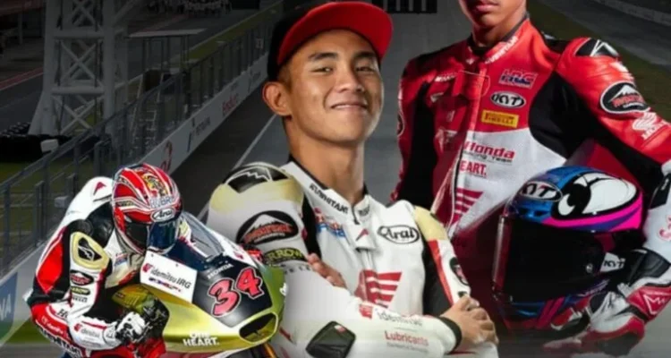 Mario Aji dan Veda Ega Pratama Berbagi Posisi 17 di Starting Grid Moto2 Spanyol 2026