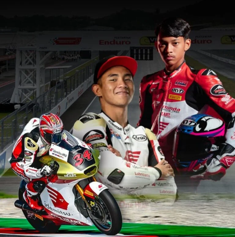 Mario Aji dan Veda Ega Pratama Berbagi Posisi 17 di Starting Grid Moto2 Spanyol 2026
