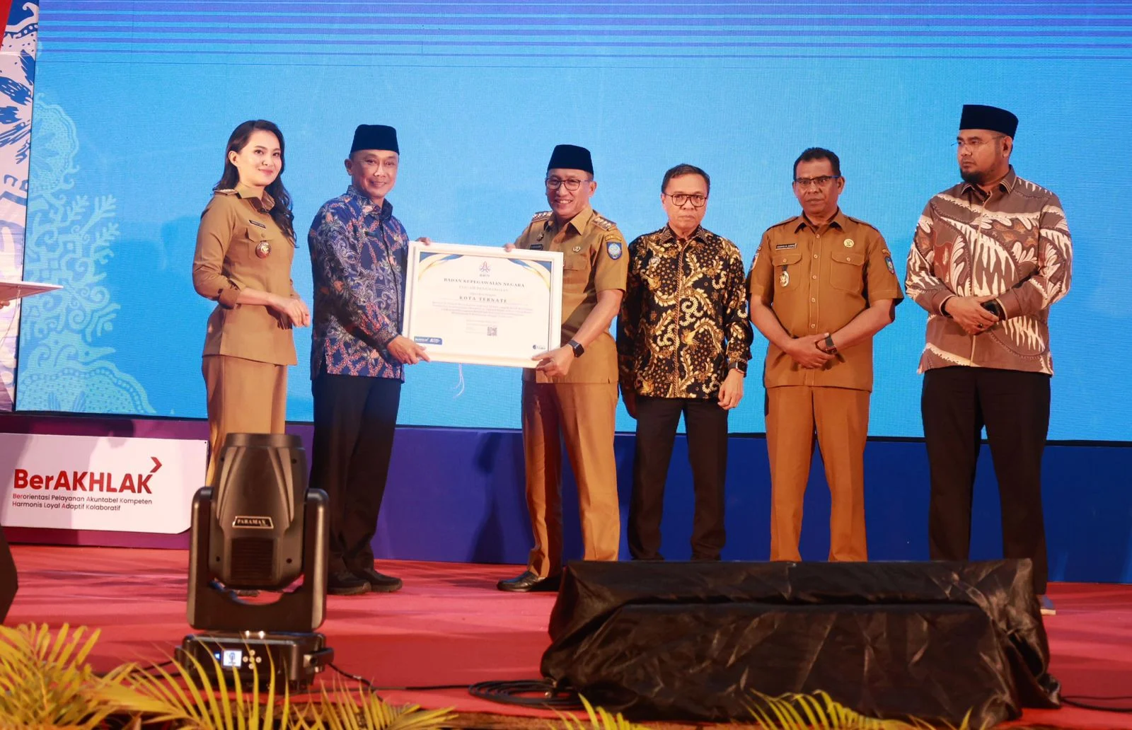 Pemkab Brebes Dapat Penghargaan BKN atas Ekspos Sistem Manajemen Talenta Berbasis SIASN