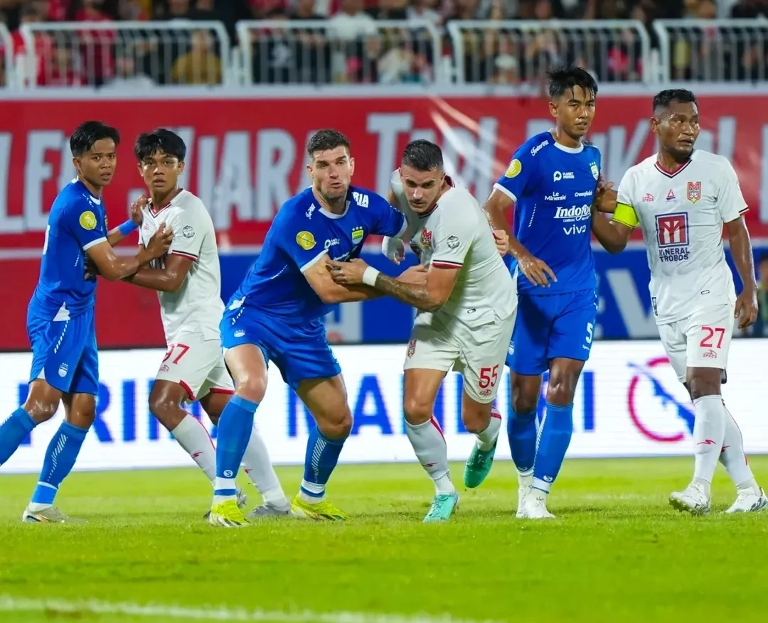 Persib Tetap Puncak Klasemen Super League, Borneo FC Menyusul, PSM Terpuruk di Papan Bawah