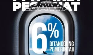 PPN tiket pesawat Gratis Selama 60 Hari: Pemerintah Redam Harga Avtur, Warga Dapat Tiket Lebih Murah
