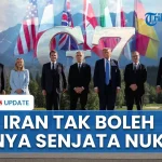 Prancis Desak Iran Nuklir Tinggalkan Senjata Secara Permanen, Risiko Perang Nuklir Meningkat