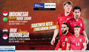 RCTI Live: Jadwal Lengkap Siaran Malam Ini, Timnas U-17 vs Qatar dan Program Unggulan Lainnya