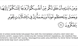 Renungan Mendalam: Kasih Sayang dalam Surat Ar‑Rum Ayat 21 Menjadi Cermin Persaudaraan dan Kedamaian
