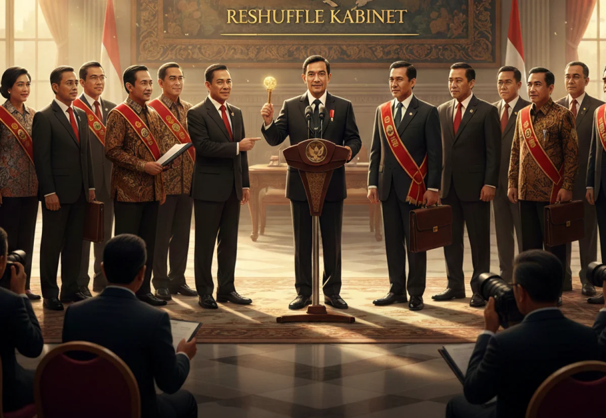 Reshuffle Kabinet Prabowo: 3 Kriteria Utama dan Faktor Penentu yang Mengguncang Politik Indonesia