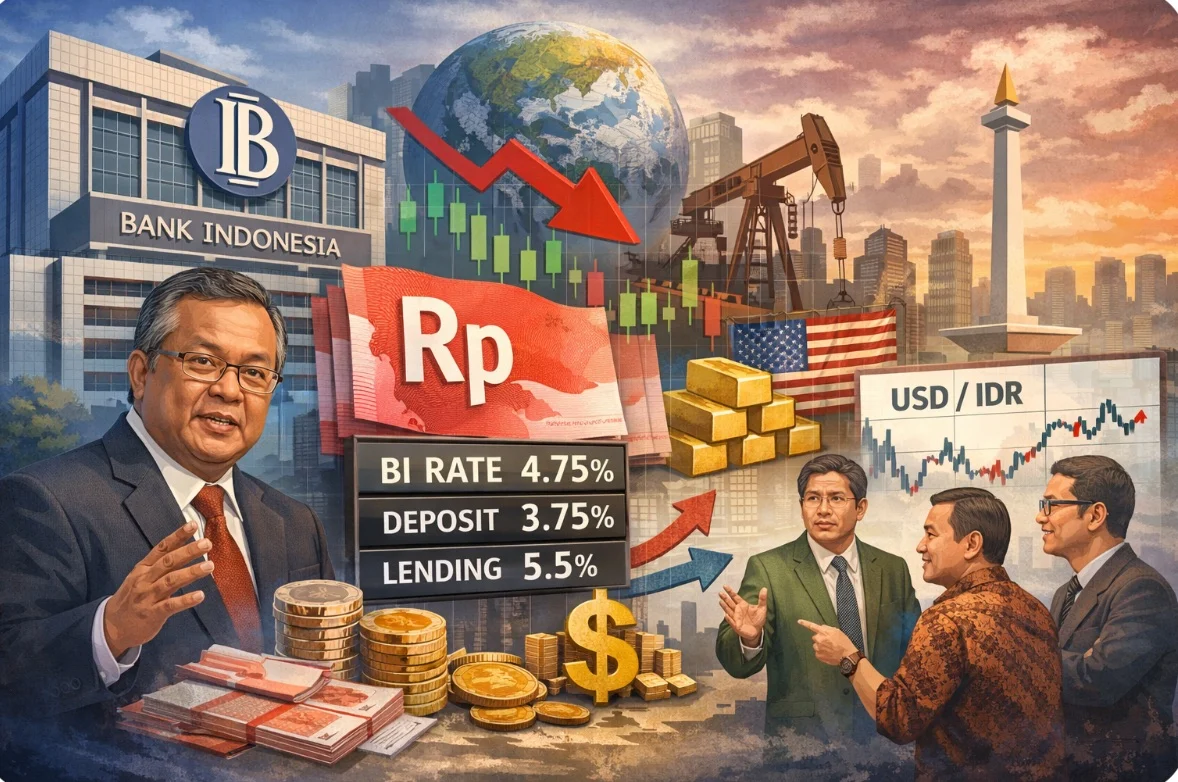 Rupiah Terlemah Pecahkan Rekor, Tekanan Global dan Fiskal Guncang Stabilitas Nilai Tukar