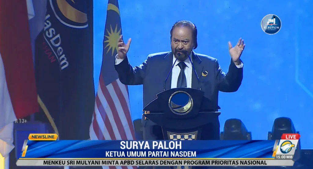 Surya Paloh Bantah Kuat Isu Merger NasDem-Gerindra, Katakan Politik Blok Bukan Penggabungan Partai