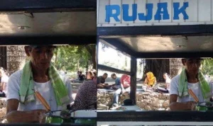 Tekad Kuat Penjual Rujak Cirebon: Menabung Rp50 Ribu Sehari hingga Naik Haji