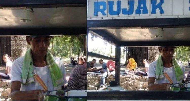 Tekad Kuat Penjual Rujak Cirebon: Menabung Rp50 Ribu Sehari hingga Naik Haji