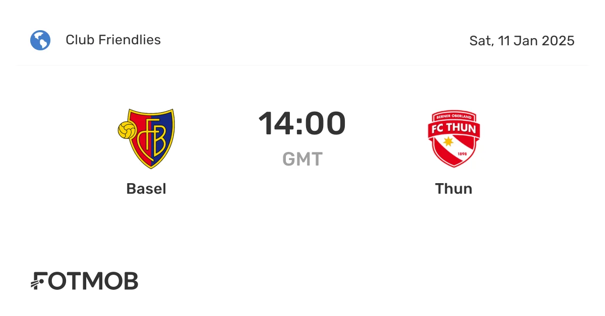 Thun vs Basel: Kemenangan 3-1 yang Membawa Thun ke Puncak Gelar Juara Super League 2026