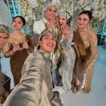 5 Foto Alyssa Daguise yang Menggemparkan di Akad Nikah El Rumi & Syifa Hadju