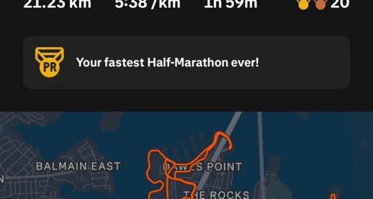 Acha Septriasa Debut di Sydney Half Marathon dengan Waktu di Bawah 2 Jam