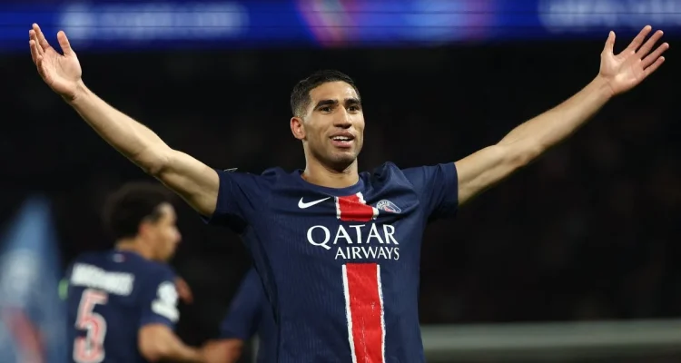 Achraf Hakimi Ditinggalkan PSG di Semi Final Champions League, Risiko Besar bagi Maroko di Piala Dunia 2026