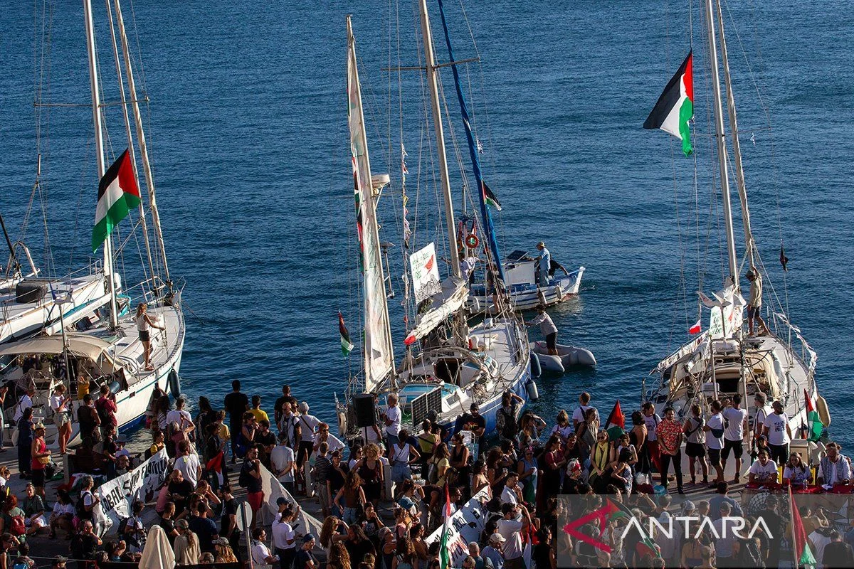 Aktivis Global Sumud Flotilla Dibebaskan Setelah Ditahan Israel