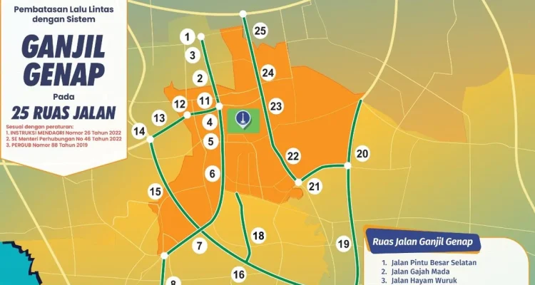 Aturan Ganjil Genap Jakarta Kembali Berlaku, Simak Lokasinya