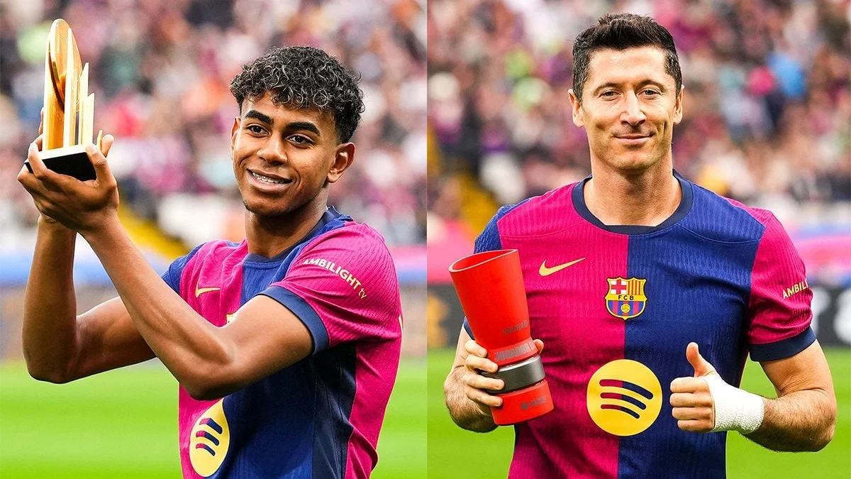 Barcelona Raih Rekor Sempurna di Kandang, Raphinha dan Lewandowski Jadi Pahlawan