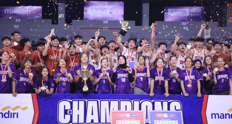 Binus dan UPH Berbagi Gelar Juara di Campus League 2026 Basketball Regional Jakarta