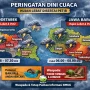BMKG Prakirakan Hujan Lebat Hingga Petir Landa Sejumlah Wilayah di Indonesia